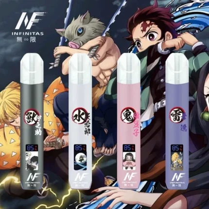 4種顏色｜INF無限 ×《鬼滅之刃》聯名款主機 專屬人物動畫 LED發光設計