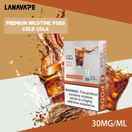 🥃冰可樂｜Lanavape Pod 拉納電子煙彈 發光煙彈 一盒三顆入 #現貨速發#