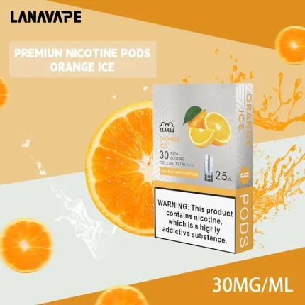 🍊橙子｜Lana煙彈臺灣現貨 替換型透明霧化彈 2.5ml×3枚入 #快速直達#