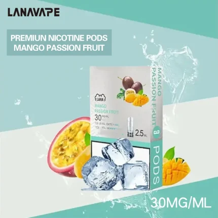 🥭芒果百香果｜Lana一代電子煙菸彈 透明發光彈 2.5ml×3枚 #現貨熱賣#