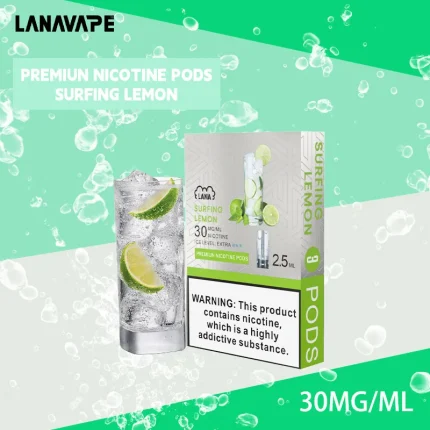 🍋‍🟩清爽雪碧｜Lana Pod 拉納透明發光彈 替換型 2.5ml×3枚 #原廠直供#